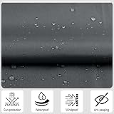 Sunny Guard Balcony Privacy Screen 90x300cm Anthracite UV Waterproof Windproof view 2