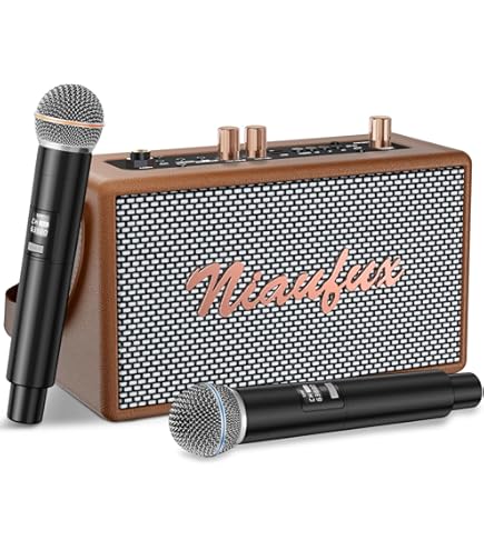 Amazon.com: Karaoke Machine, Karaoke Speaker with 2 Karaoke