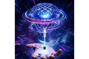 Flystars Flying Bouncing Toys, Next-Gen Pro 2025 Cosmic Globe Flying Orb Ball Motion-Control Hover Spinner with 3D Flips, Coo