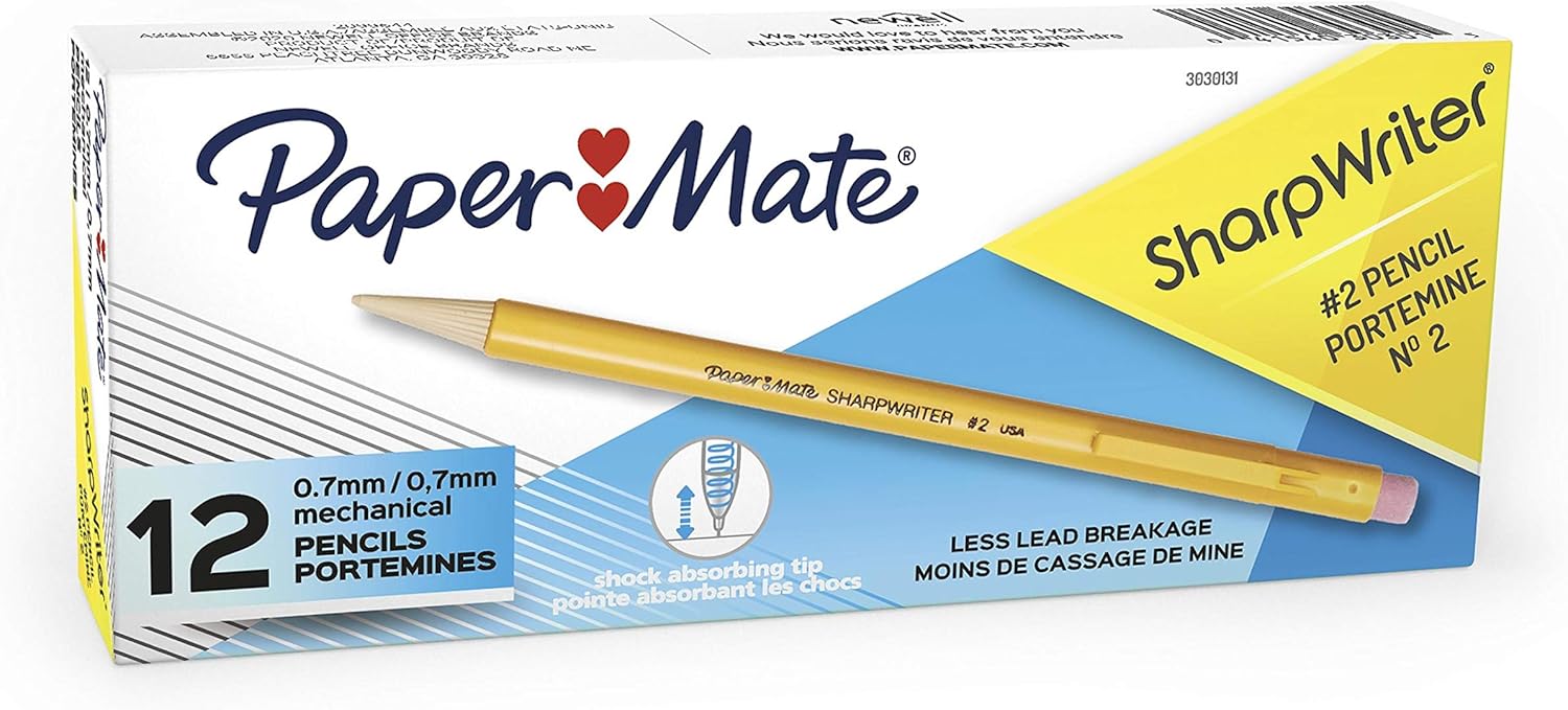 Paper Mate SharpWriter Mechanical Pencils : Mechanical Pencil Refills : Office Products