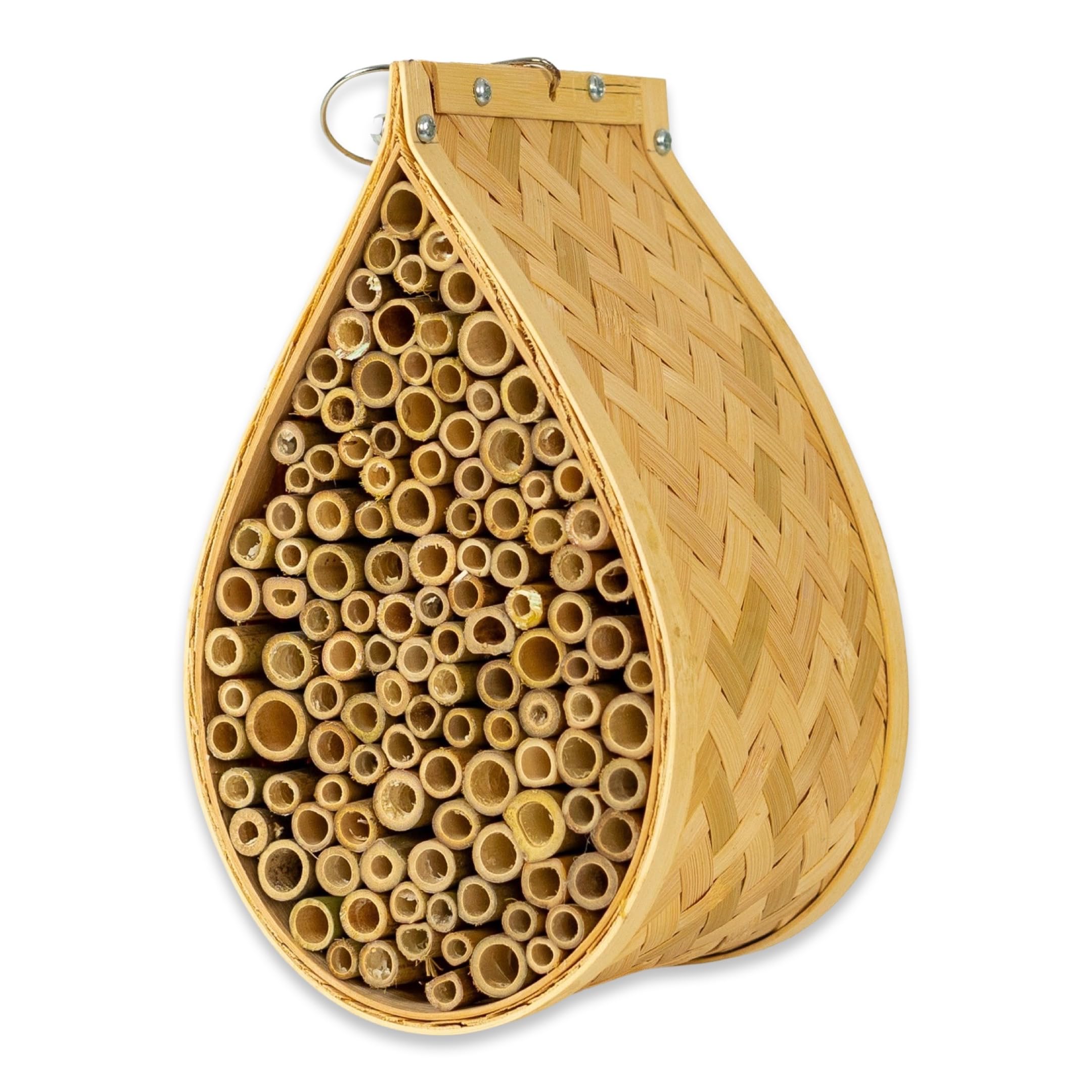Made Easy Kit Mason Bee House Insect Home Cultivate Pollinator Bees to Improve Garden/Backyard