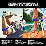 ionocore Tennis Elbow Support Strap Golfers Elbow Arm Brace EVA Pad Adjustable view 2