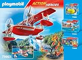 Playmobil 71463 Action Heroes Firefighting Seaplane with Extinguishing Function view 5