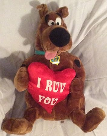 scooby doo valentine's day stuffed animal