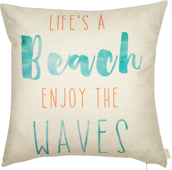 beach style pillows
