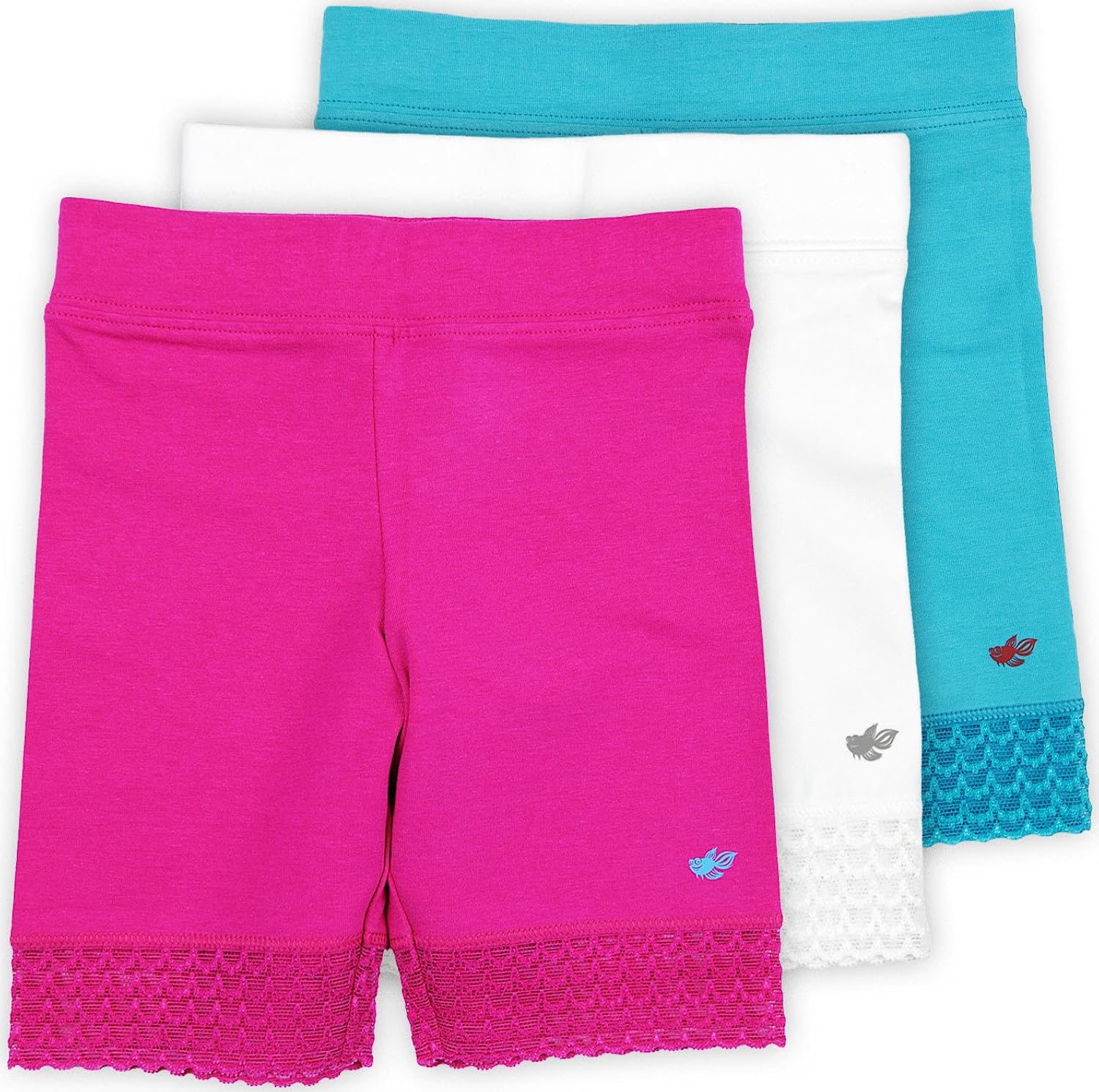Lucky & Me 3 Pack of Jada Little Girls Bike Shorts Toddler 23