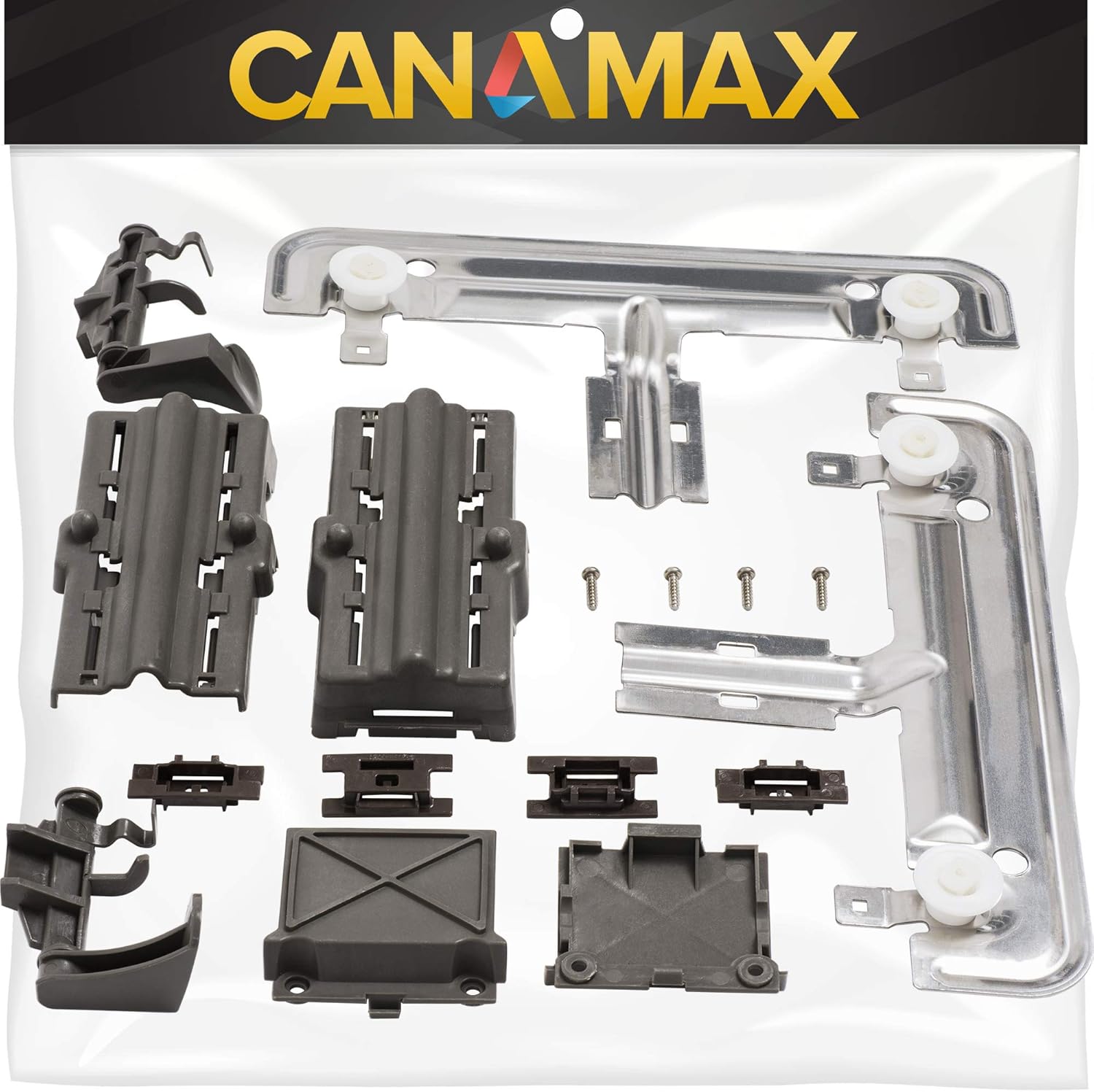 W10712395 Dishwasher Rack Adjuster Kit Replacement Parts by Canamax