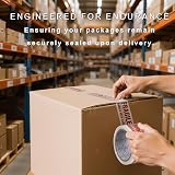 REQUISITE NEEDS Fragile Packing Tape 6 Rolls 48mm x 66m Durable 45µm view 4