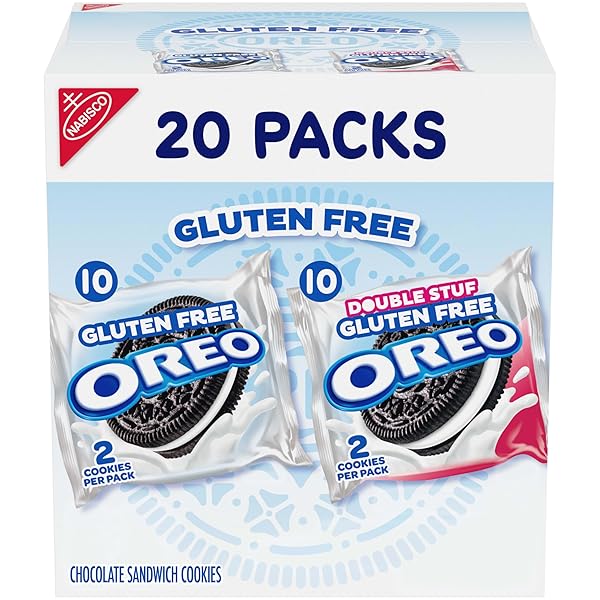 OREO GLUTEN FREE ORIGINAL & DOUBLE STUF CHOCOLATE...