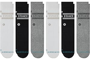 Stance Vital Crew Sock 6-Pack for Men and Women