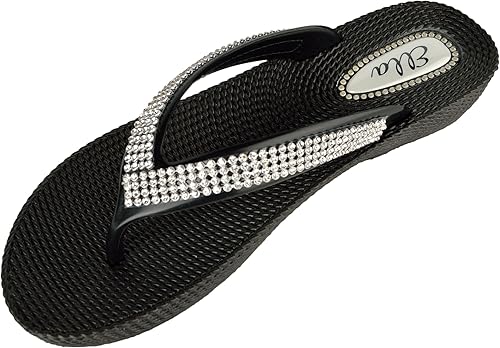 ella diamante flip flops