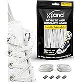 Xpand No Tie Elastic Shoe Laces. 1 Size Fits All for Adults & Kids | Stretch Laces for Sneakers, Runners & High Top Shoes