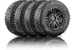 Set of 4 (Four) Travelstar EcoPath M/T LT285/70R17 10 Ply Load Range E 121/118Q SUV Light Truck Mud Terrain Tire 285/70/17(Tire Only)