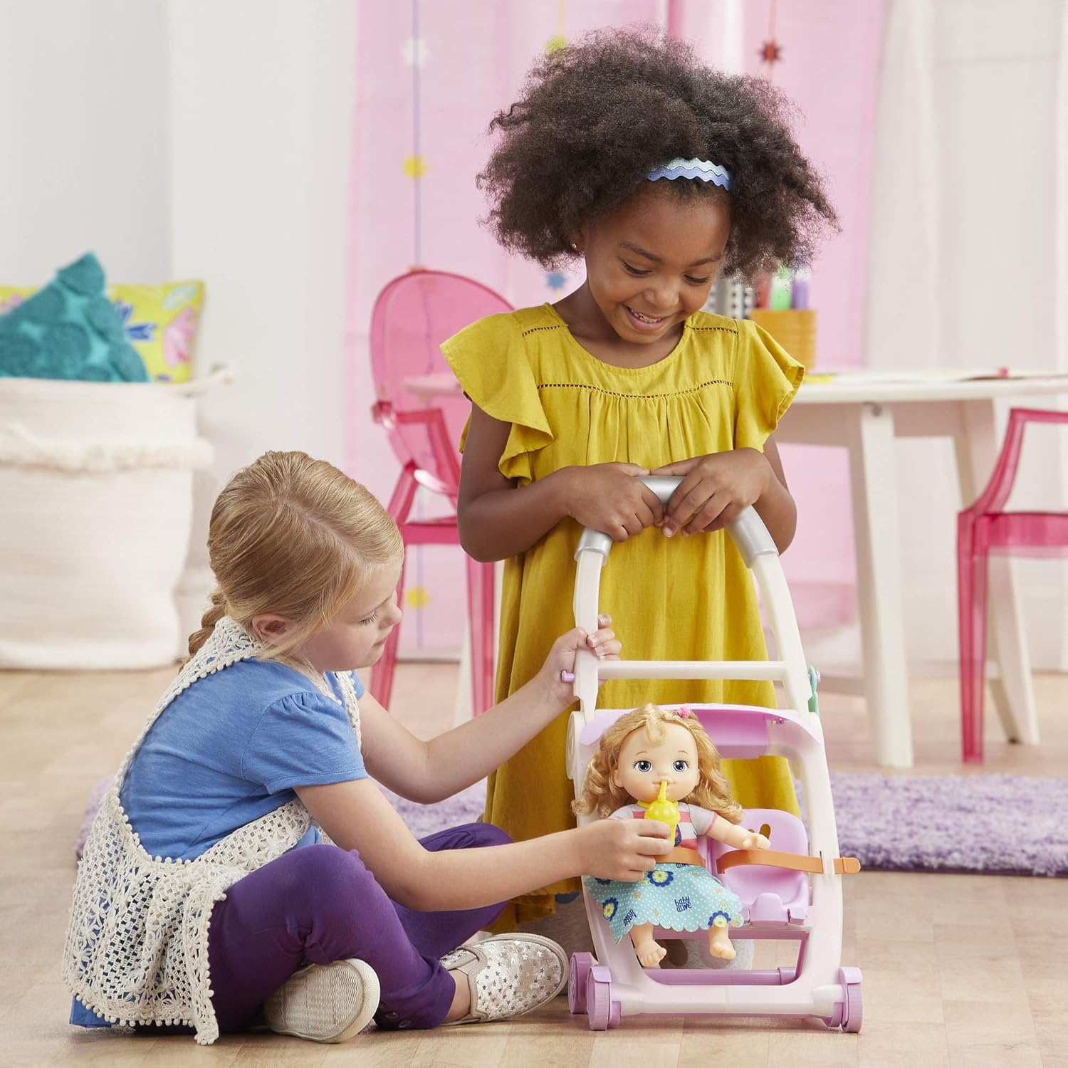 baby alive kick stroller