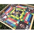 Jamaican Ludo Reggae Legends Edition – 24x24 Oversized Board Game | Unique Family Game for Adults & Friends | Gift for Dad, Mom, or Grandparents | Perfect for Family Game Night & Outdoor Events