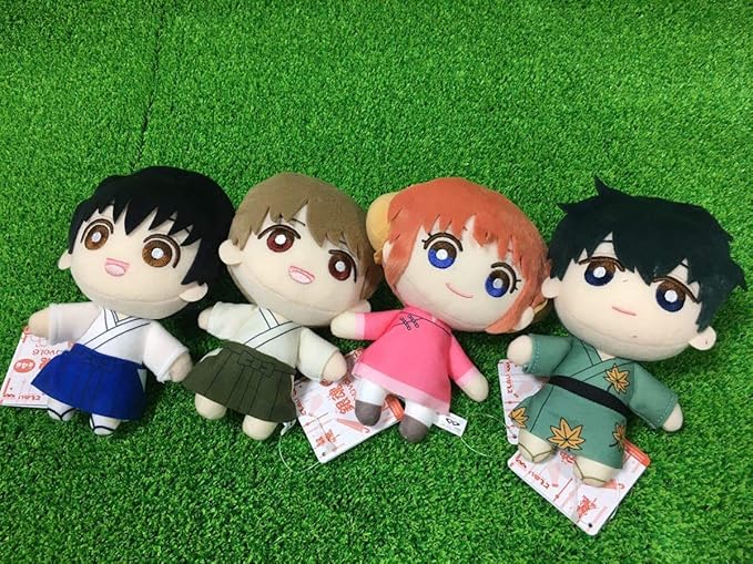 Amazon 銀魂 ともぬい Vol 6 ４種 沖田総悟 土方十四郎 神楽 志村新八 ぬいぐるみ プライズ景品 アニメ アニメ 萌えグッズ 通販