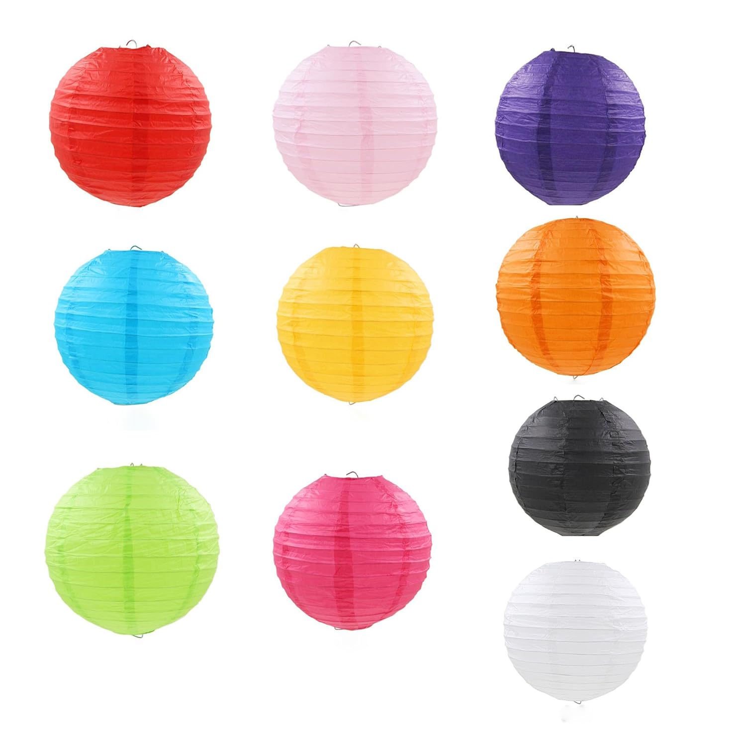 送料無料 新品 ランタン 30cm Mix Diameter B07ccgkln3 10個入り折りたたみ式中国提灯ラウンド提灯吊り下げ装飾ペンダントホーム飾り ウェディング 新しい年 ばねfestival Xuanmax 本物保証 Www Aiq Aiq Com Mx