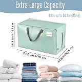 Venо 10 Pack Heavy-Duty Oversize Storage Bags with Zips and Tag Pocket view 4