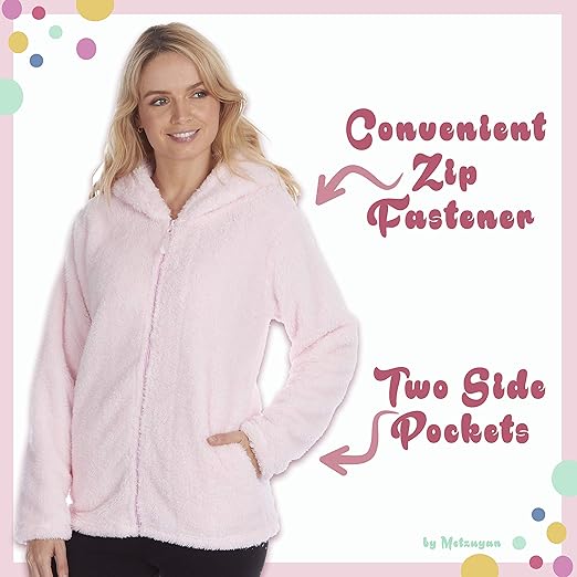 hooded bed jacket