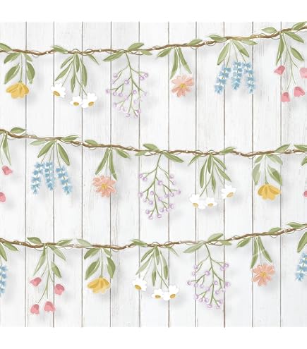 Butterfly & Dragonfly Gift Bags - 8pc Pastel Wildflower Party Favor Bags For Garden Themes