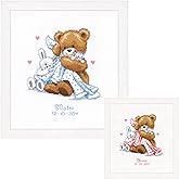 Vervaco Counted Cross Stitch Kit Bear with a Blanket PN-0011901