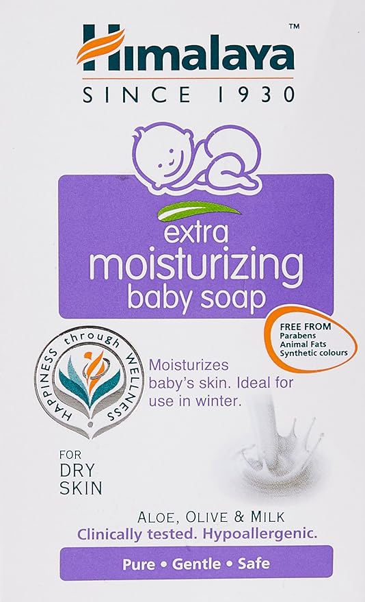 Himalaya Extra Moisturizing Baby Soap 75GM Amazon.in Amazon Pantry