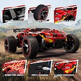 Tecnock 1:18 Scale Remote Control Car 2WD USB-C Charging 2.4GHz LED view 6