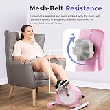 Sunny Health & Fitness Pink Under Desk Mini Pedal Exerciser P2330 view 5