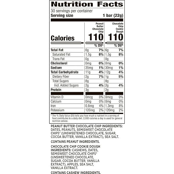 LARABAR MINIS CHOCOLATE BARS VARIETY PACK, GLUTEN FREE VEGAN FRUIT AND NUT BARS, 30 BARS, 23.4 OZ