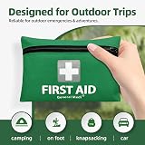 General Medi Mini First Aid Kit 92 Pieces Travel Home Office Vehicle Green view 4