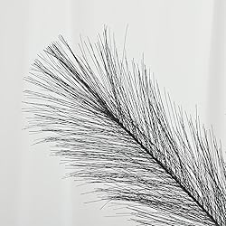 U-LIAN 36PCS Black Faux Pampas Grass 21.7