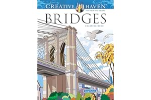 Creative Haven Bridges Coloring Book