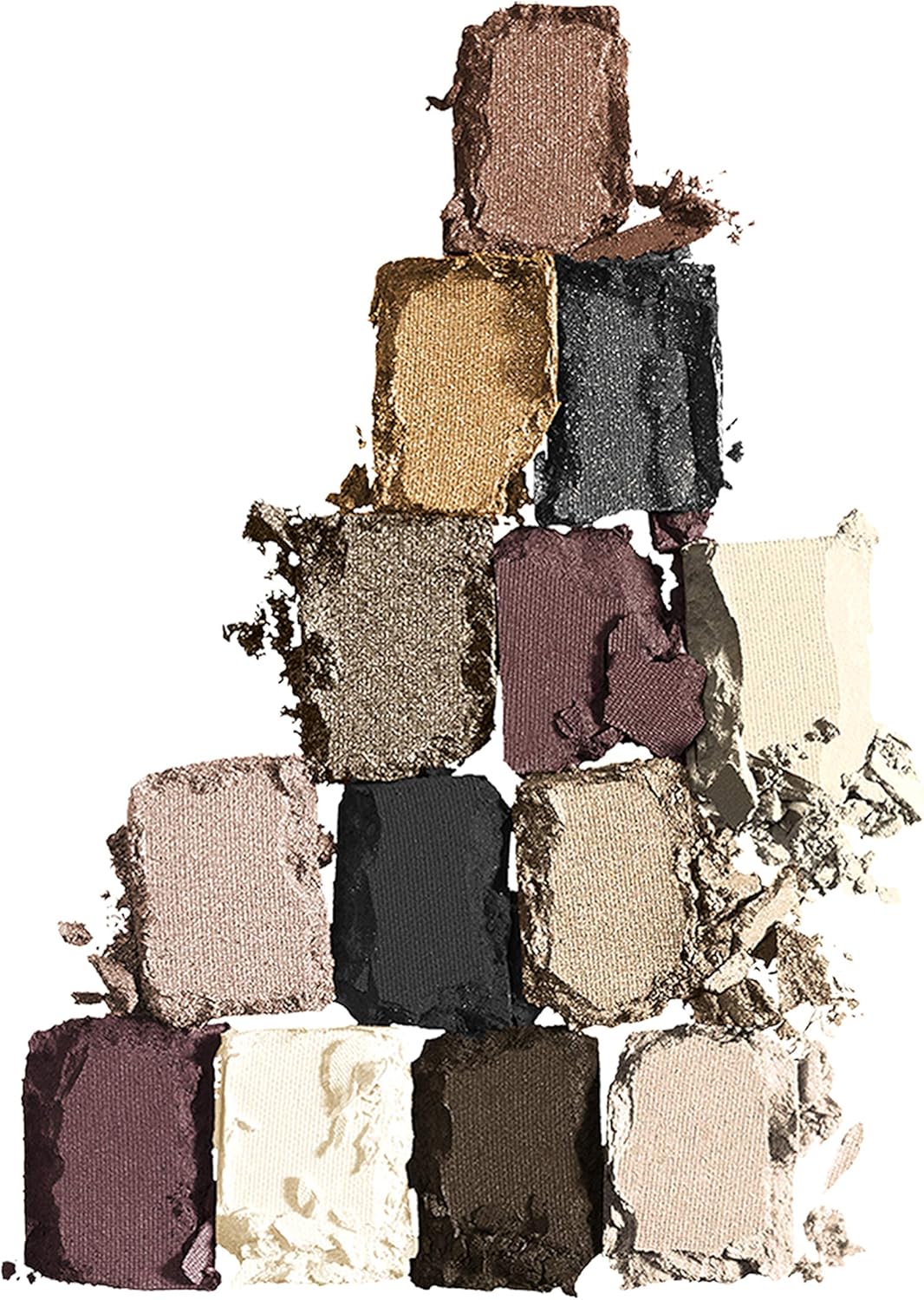 Maybelline 24 Karat Nudes Eye Shadow Palette, Beige, 9.6 g, Gold, silver, copper, brown, 9.6 g (Pack of 1) - Image 5