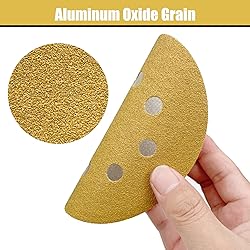 QYQRQF 100pcs 5 Inch Sanding Discs Hook and