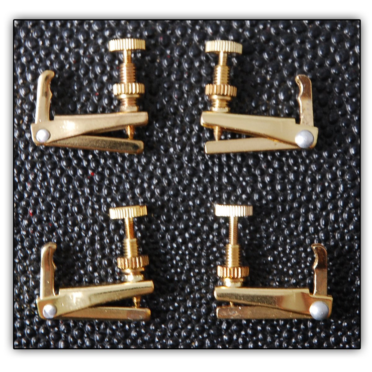 4 Soundman® Fine Tuners for 1/2 Violin (Colour: Gold) 4 pcs