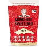 Lakanto Monkfruit Sweetener - 1:1 Raw Cane Sugar Substitute, Zero Calorie, Keto Diet Friendly, Zero Net Carbs, Zero Glycemic,