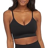SPANX SPANXsmooth EcoCare Seamless Shaping Longline Bralette - Comfortable Everyday Bralette - Women's Bra with No Underwire