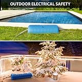 Restmo Outdoor IP44 Waterproof Connection Box 29x11x7.5cm Blue view 6