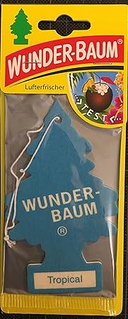 Wunderbaum Lufterfrischer Duftbaum Tropical Auto Haus und heim Tropical Tree (3)