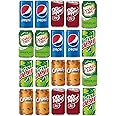 BeeQ BOX - (Pack of 20) mini Soda 7.5 OZ Variety Pack | Multi Flavor Soft Drink Bundle | Assortment Soda Refrigerator Restock Kit of Soda
