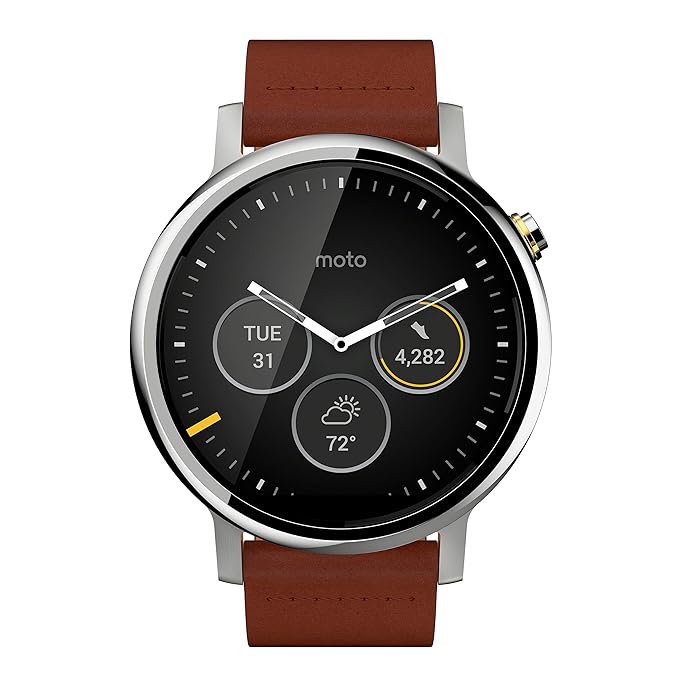 Motorola Moto 360 - SmartWatch(WiFi, pantalla de 1.56