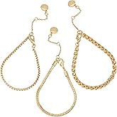 Vince Camuo Goldtone Chain Link Bracelet Set Trio For Women