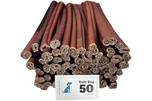 Amazing Dog Treats 12 Inch Collagen Stick - (50 Count)- Collagen Sticks for Dogs - No Hide Dog Bones