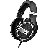 Sennheiser HD 599 SE Open-Back Headphones, Premium Design, Natural Balanced Audio, Comfortable Fit, Wired Headphones for Music, Gaming, School, Work, Black