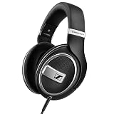 Sennheiser HD 599 SE Open-Back Headphones, Premium Design, Natural Balanced Audio, Comfortable Fit, Wired Headphones for Music, Gaming, School, Work, Black