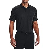 Under Armour Men's UA Iso Chill Heather Polo 1377294 (as1, Alpha, m, Regular, Regular, Black-001)