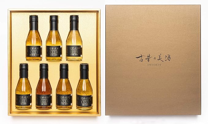 Amazon Co Jp 日本酒 高級 ギフト お中元 最長23年 長期熟成 光 年代別 7銘柄 飲み比べ セット 夏ギフト 人気 プレゼント 食品 飲料 お酒
