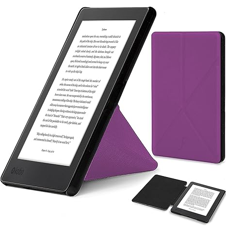 Forefront Cases Kobo Aura H2O Edition 2 (2017 Modell) Origami Hülle Schutzhülle Tasche Bumper Folio Smart Case Cover Stand - 