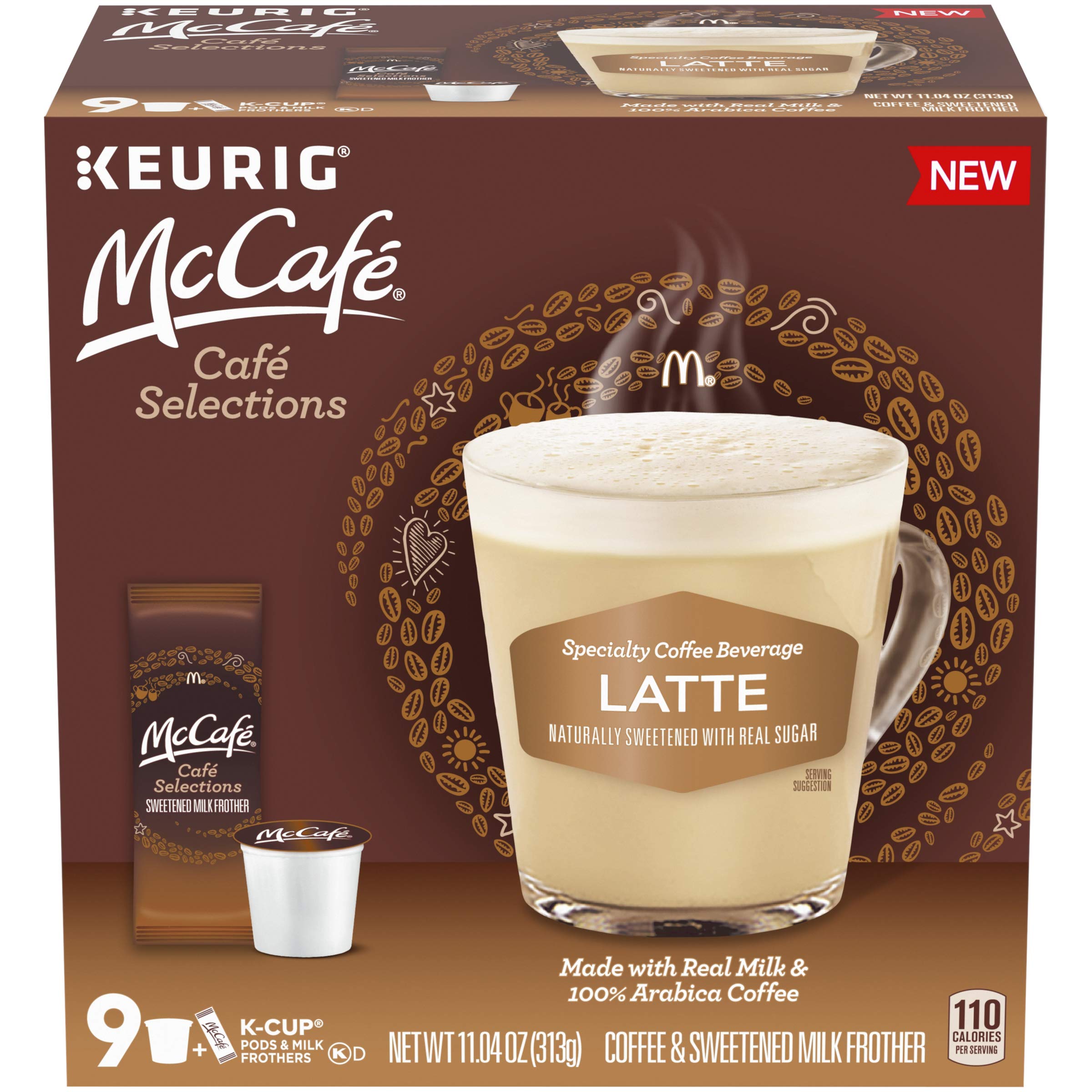 Latte K-Cup Coffee Pods \u0026 Froth Packets 