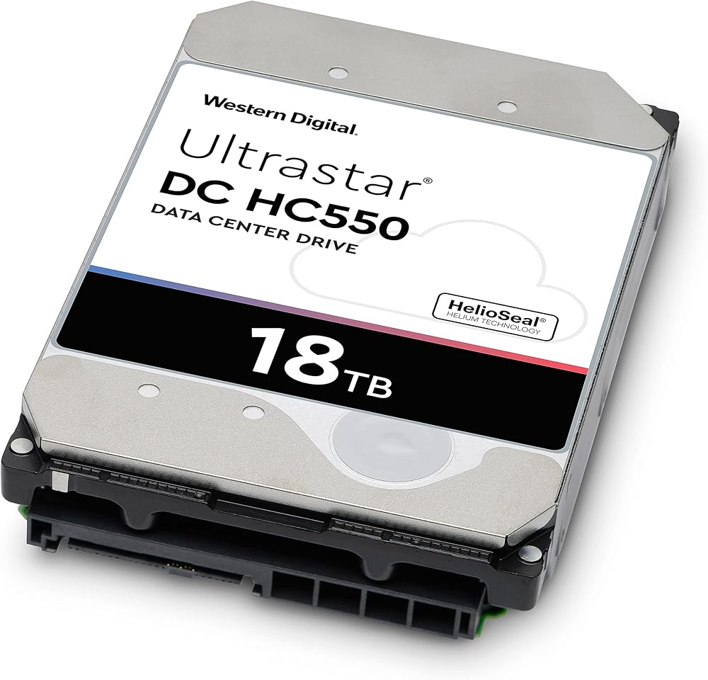 Western Digital Ultrastar 18TB Enterprise Hard Drive 3.5" SATA SAS 7200RPM